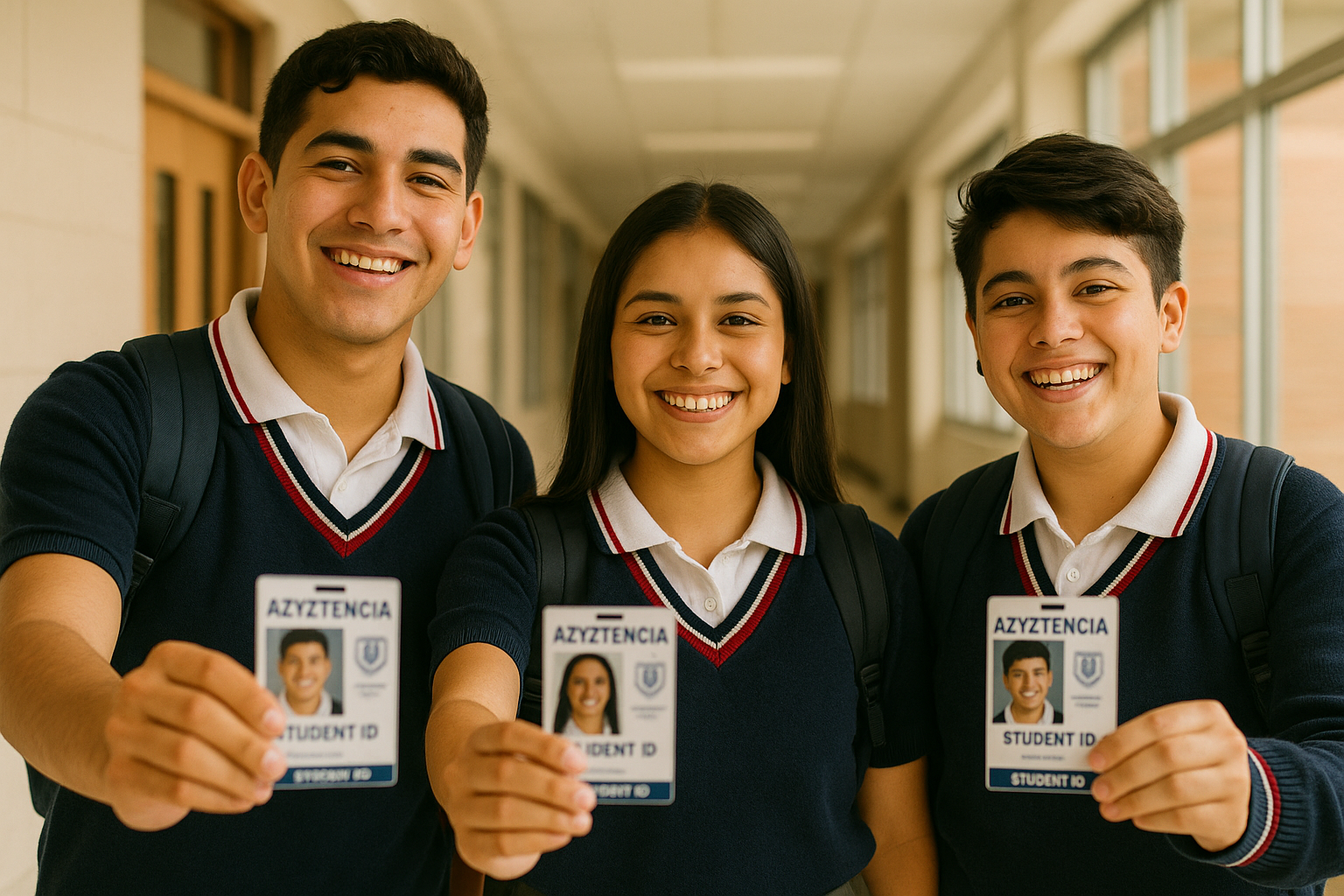 Estudiantes usando Azyztencia