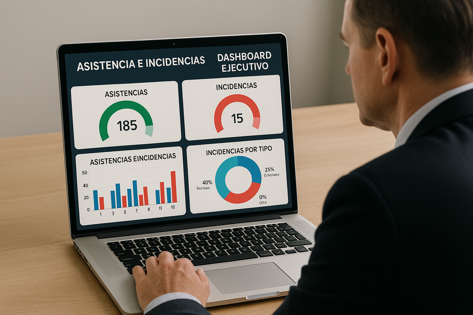 Dashboard de la aplicación